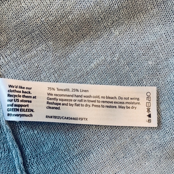 Tencel/linen duster sweater - Picture 6 of 6